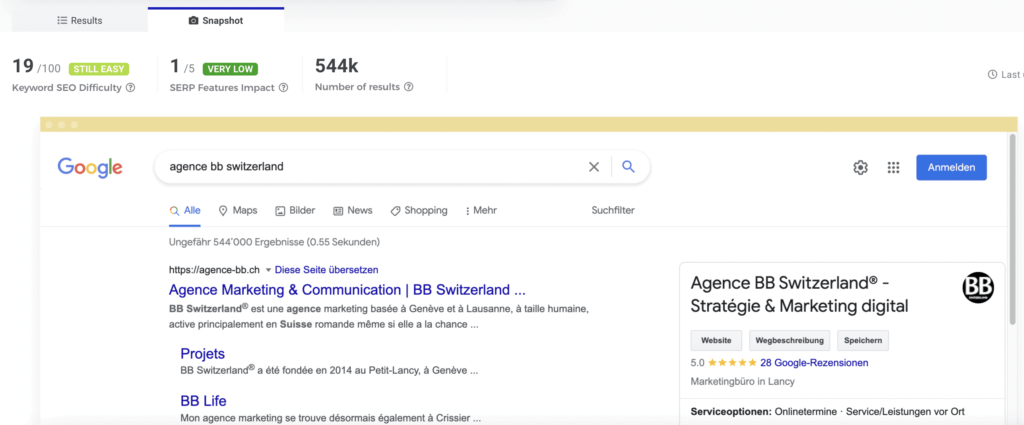 SEO - agence bb switzerland